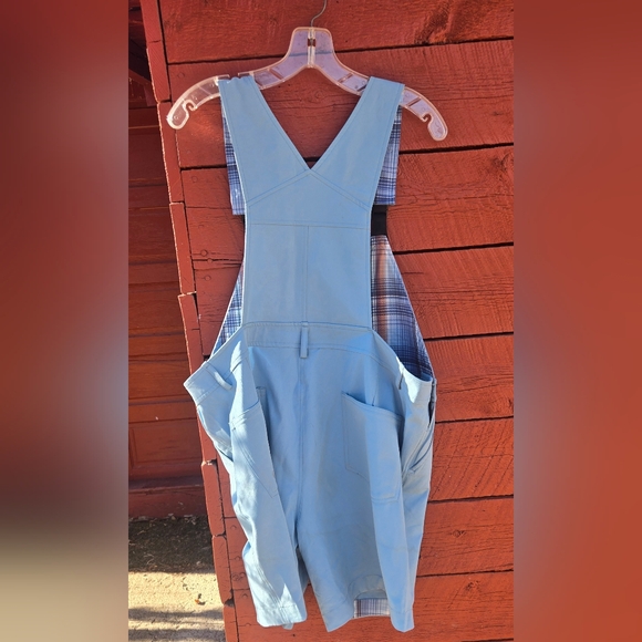 YoColorado Plaid Rove Shortall - Picture 2 of 6